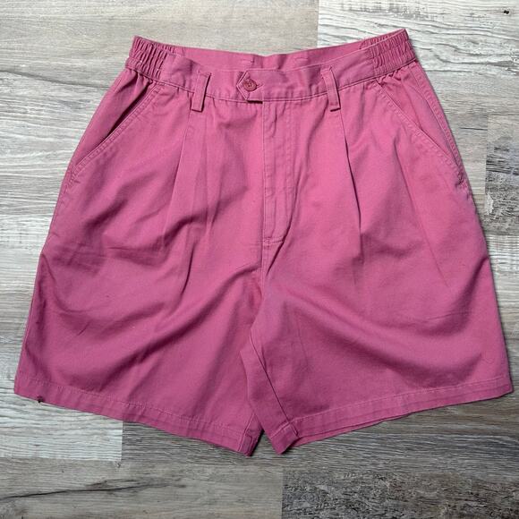 Vintage Northern Reflections Mauve Cotton Shorts High Rise Size 7/8 Vintage - Picture 1 of 6